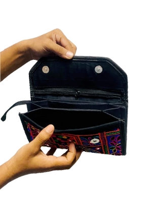 Picture of Crossbody Bags For Women New Trend Shoulder Nokshi Small Coin Toiletry Cell Phone Fashion Cheap Ladies Female Handbags myshopeebd - Multicolor