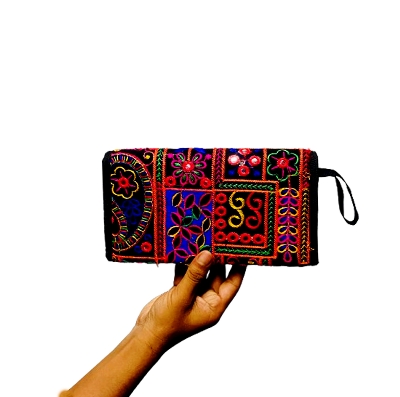 Picture of Crossbody Bags For Women New Trend Shoulder Nokshi Small Coin Toiletry Cell Phone Fashion Cheap Ladies Female Handbags myshopeebd - Multicolor