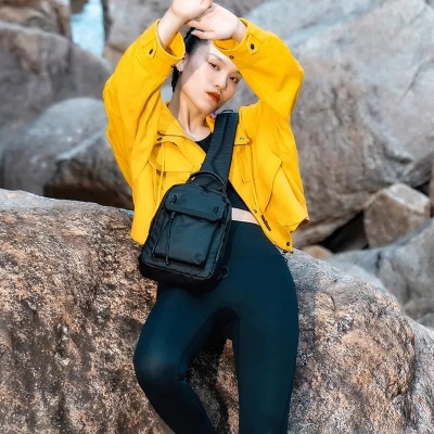 Picture of Arctic Hunter Fan Made Addition Tough Men Series  Waterproof Anti Theft Crossbody Sling Bag MYSHOPEEBD - Black