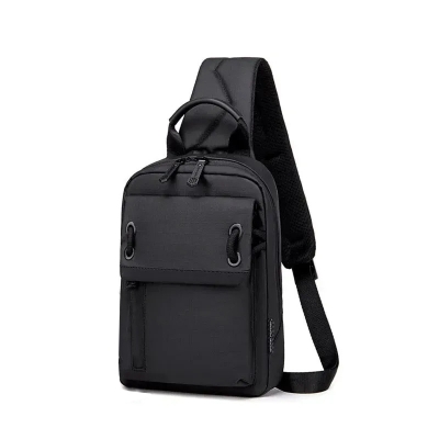 Picture of Arctic Hunter Fan Made Addition Tough Men Series  Waterproof Anti Theft Crossbody Sling Bag MYSHOPEEBD - Black