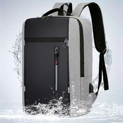Picture of Staylish Backpack Bags Travel Bag Small School Bag - Bag For Boys with USB Port Waterproof Fabric MYSHOPEE BD
