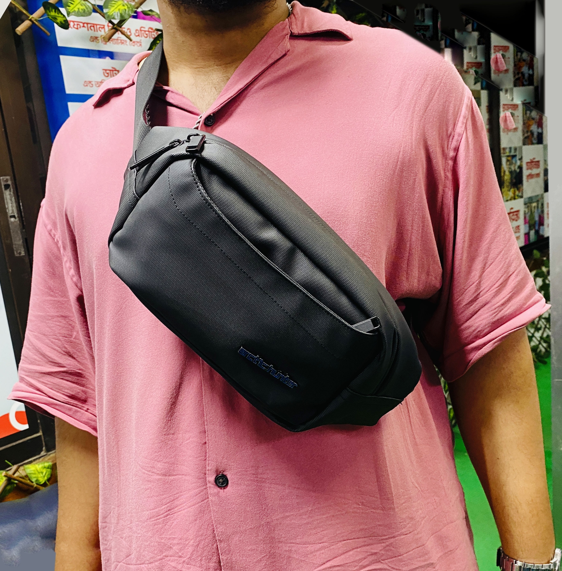 Picture of Water Resistant 2 in 1 Crosspack Arctic Hunter Fan Made Addition  MYSHOPEEBD - Black