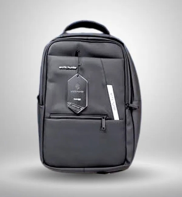 Picture of Waterproof Stylish Backpack Compact Bag With Laptop Chamber 27L. Bagpack New Stylish Unisex Bag Classic Coaching Backpack - Black