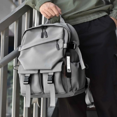 Picture of Small Zebra Fashion Backpack (Grey) m shopee bd