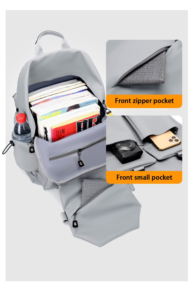 Picture of Small Zebra Fashion Backpack (Grey) m shopee bd