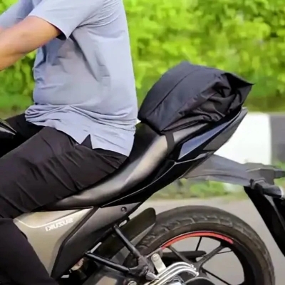 Picture of Dustproof Motorcycle Helmet Cover - Black