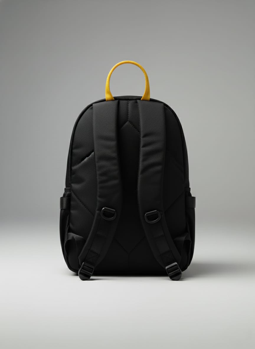 Picture of Tough Warrior (L) Introducing 'The Urban Explorer' Mini Backpack / Crossbody Bag– your perfect companion for everyday adventures and stylish outings[ Model No..3 ] - Black
