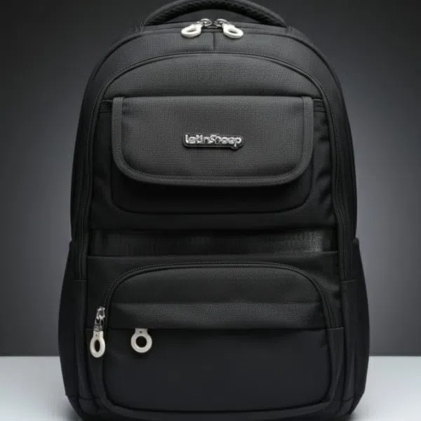 Picture of Unisex premium quality backpack with both (Girl or boys ) - Black
