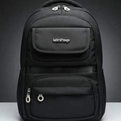 Picture of Unisex premium quality backpack with both (Girl or boys ) - Black