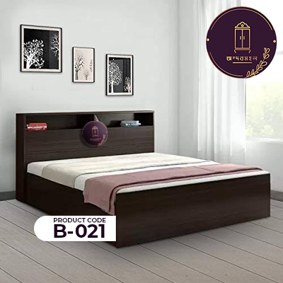 Picture of andormahal Simple (MDF) khat/bed King size - 6ft by 7ft by 1ft