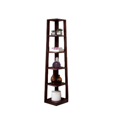 Picture of Andormahal Corner Cabinet and Book shelf made of (MDF) - 5ft by 1ft by 1ft