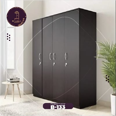 Picture of AndorMahal MDF 4 Door Large Almirah - 6ft by 5ft by 16inch