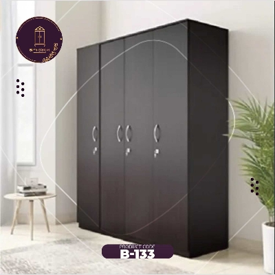 Picture of AndorMahal Melamine 4 Door Large Almirah - 6ft by 5ft by 16inch