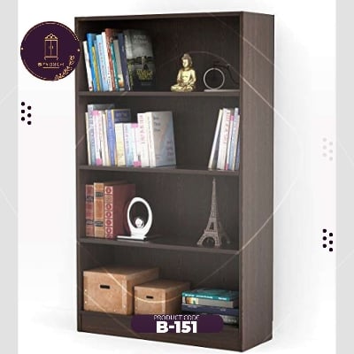 Picture of Andormahal (melamine) Book Shelf 4 Shelf - 4 feet by 2.5 feet by 12 inches