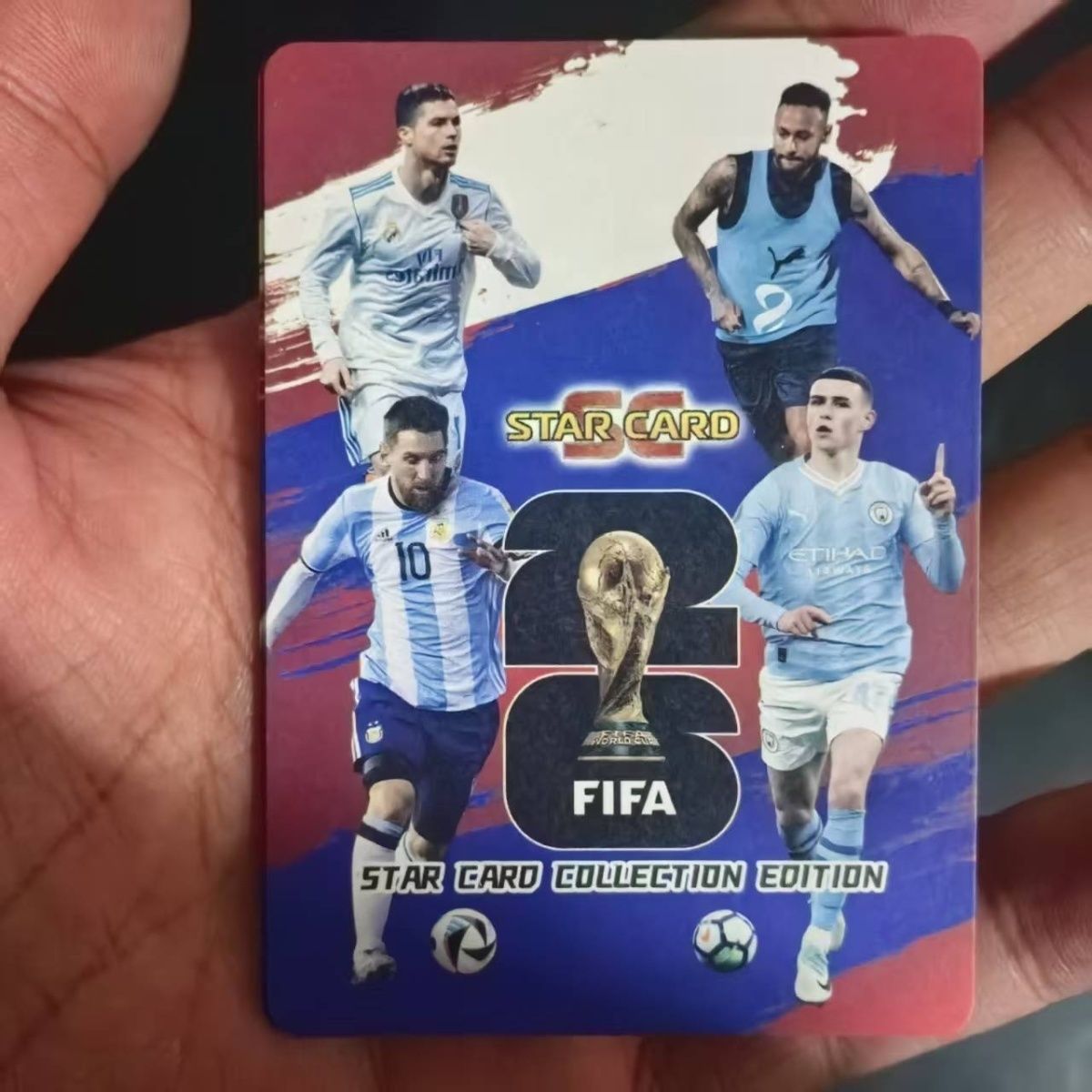 Picture of Football Star Card Game TCG - Fifa Stars Trading Card Game 1 Pack 8 Cards
