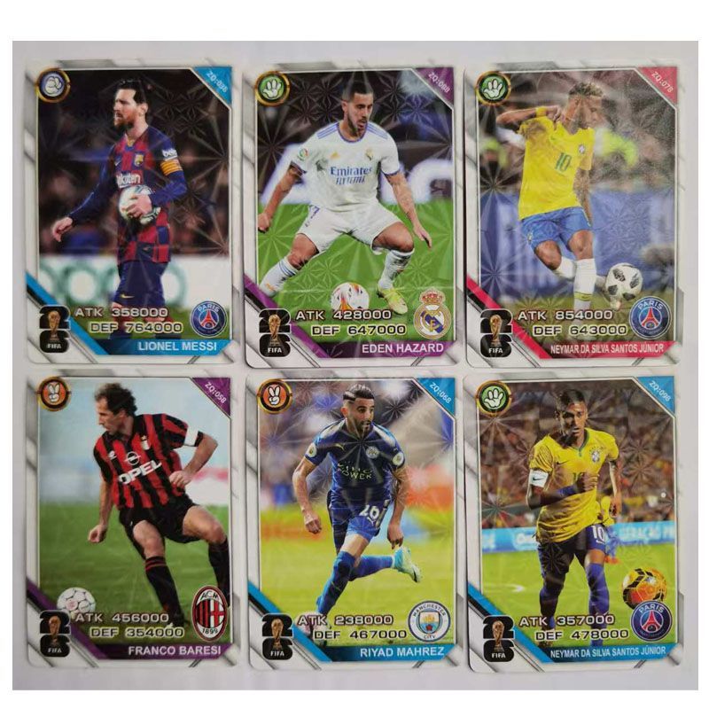 Picture of Football Star Card Game TCG - Fifa Stars Trading Card Game 1 Pack 8 Cards