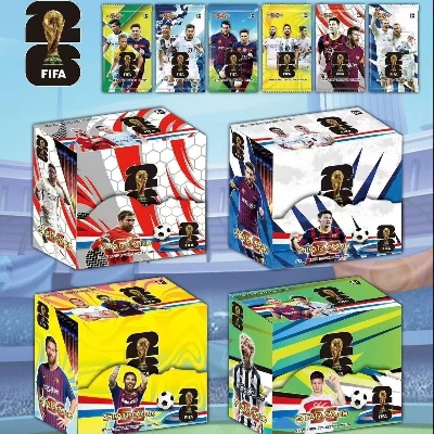 Picture of Football Star Card Game TCG - Fifa Stars Trading Card Game 32 Cards in 4 Packs