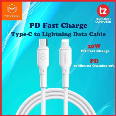 Picture of Mcdodo CA-729 Type C to Lightning Charging Cable PD Series 1.2m For iPhone 14 13 12 Promax 11promax XS
