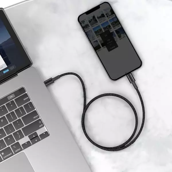 Picture of Baseus type C to Lighting Cable-20W 1M for iphone 11 12 13 SE - Cable Protector