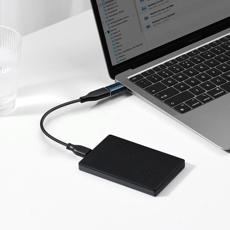 Picture of Baseus OTG Ingenuity Series Mini OTG Adaptor Type-C to USB-A 3.1 Black