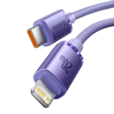 Picture of Baseus Crystal Shine Series 20W Fast Charging Type-C to Lightning 1.2m Data Cable