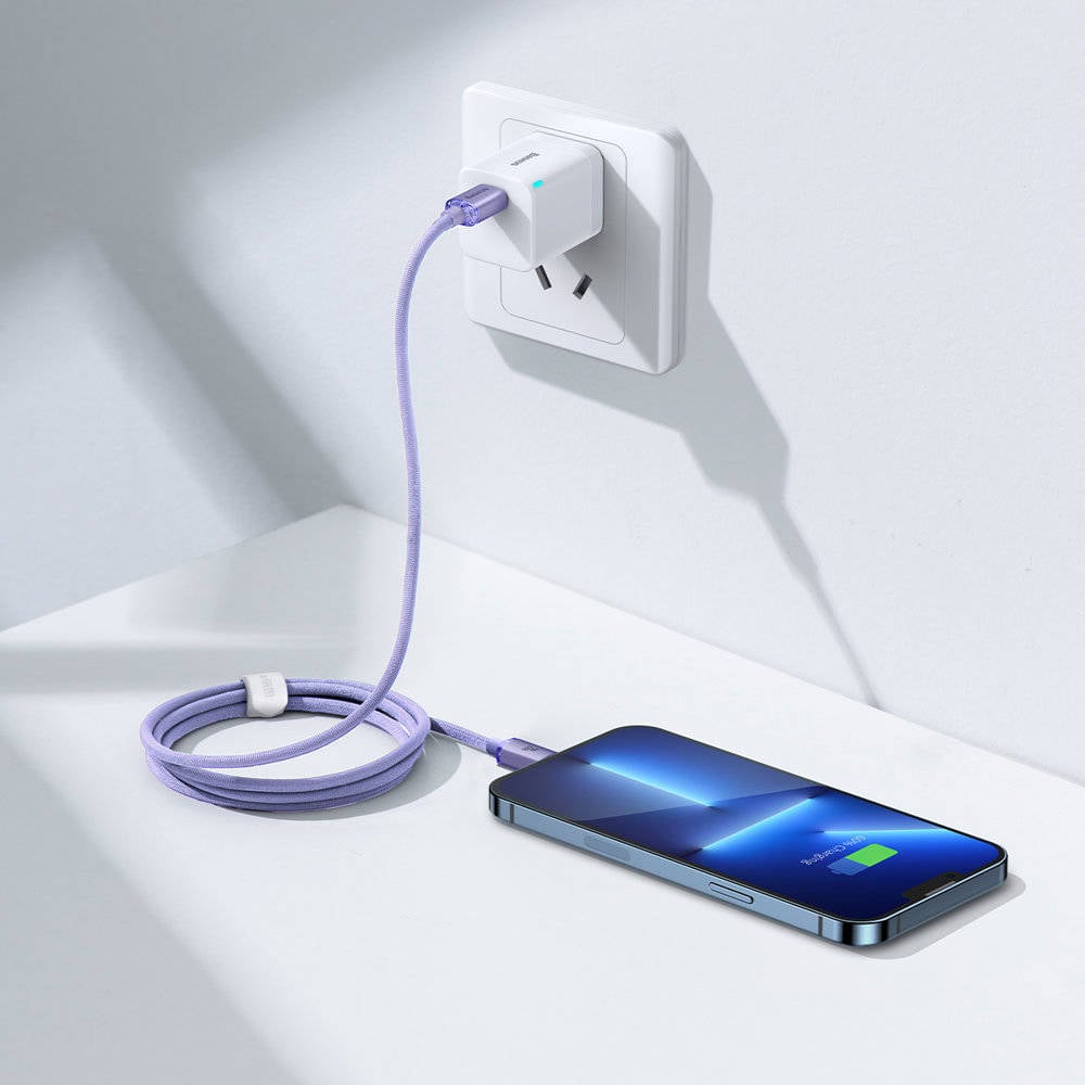 Picture of Baseus Crystal Shine Series 20W Fast Charging Type-C to Lightning 1.2m Data Cable