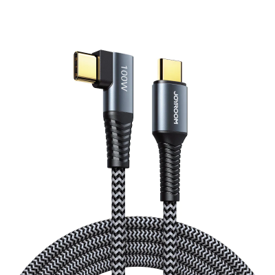 Picture of JOYROOM Type-C to Type-C 100W 5A Cable Elbow Data Cable 1.5m
