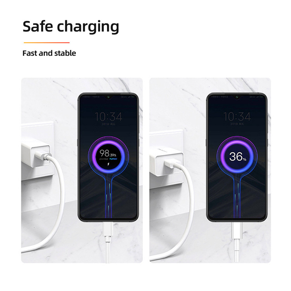 Picture of Xiaomi Type-C 6A 33w 65w 120w Turbo Charger Cable Quick Charging Type C USB For Mi 10 11 CC9 Pro CC9e 8 9 9se Redmi K30 Pro Note 9s 8T - Cable Protector