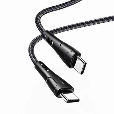 Picture of MCDODO Type-C to Type-C 60W PD Fast Charge Data Cable 0.2m - Cable Protector