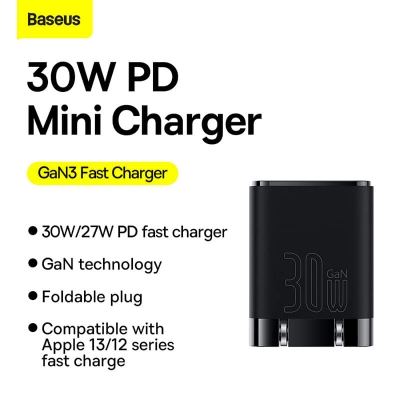 Picture of Baseus 30W Charger PD Fast