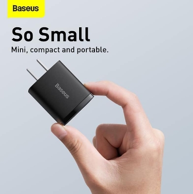 Picture of Baseus CCXJ-01 Compact Super Quick Charger Dual Port U+C 20W CN