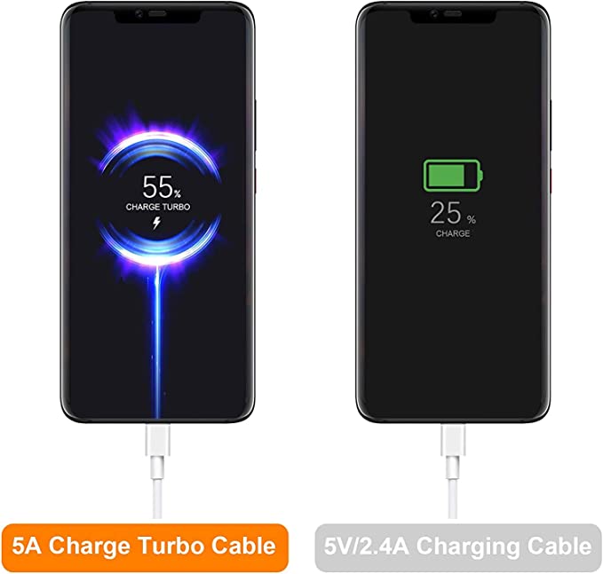 Picture of Xiaomi USB Type C Charge Turbo Cable for Xiaomi 10 Pro 50W 5A Super Fast Charging Cable for Xiaomi 10 Fast Data Sync Transfer Cables for Xiaomi 10T/Note 10 Pro/Note 10/9 Redmi K30 Pro Realme 7 3.3FT