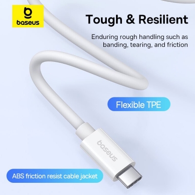 Picture of Baseus Cable Thunderbolt 4 Superior Series 2 USB4 8K 40gbps Full-Function Fast Charging Cable Type-C to Type-C 240W 1m
