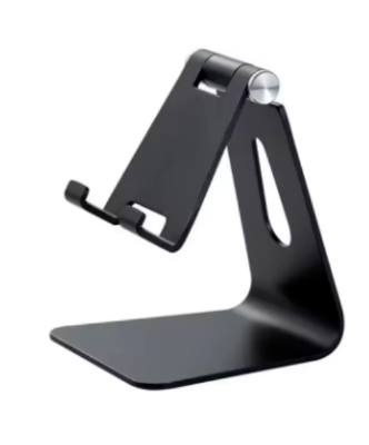 Picture of Aluminum Mobile Phone Stand Adjustable Cell Phone Desktop Stand For Mobile and Tab - Mobile Stand