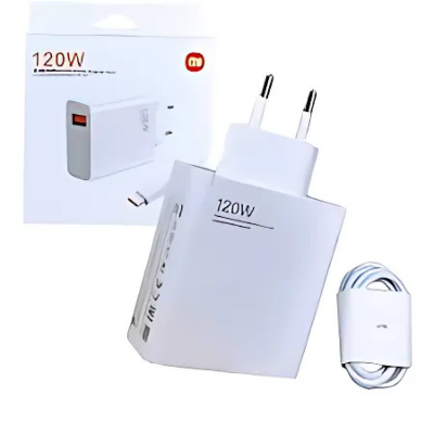 Picture of Xiaomi Mi 120W GaN HyperCharge Turbo Charge Adapter with Cable (CN Pin)