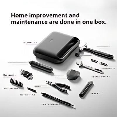 Picture of Xiaomi Jiuxun 60 in 1 Household ToolKit – Compact DIY Toolbox with Portable Case