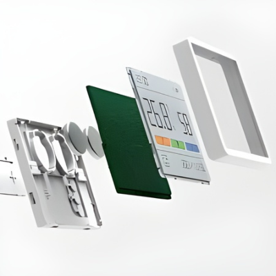 Picture of Xiaomi Duka Atuman TH1 Clock Electronic Thermohygrometer Thermometer Calendar 2.8' Thin Screen