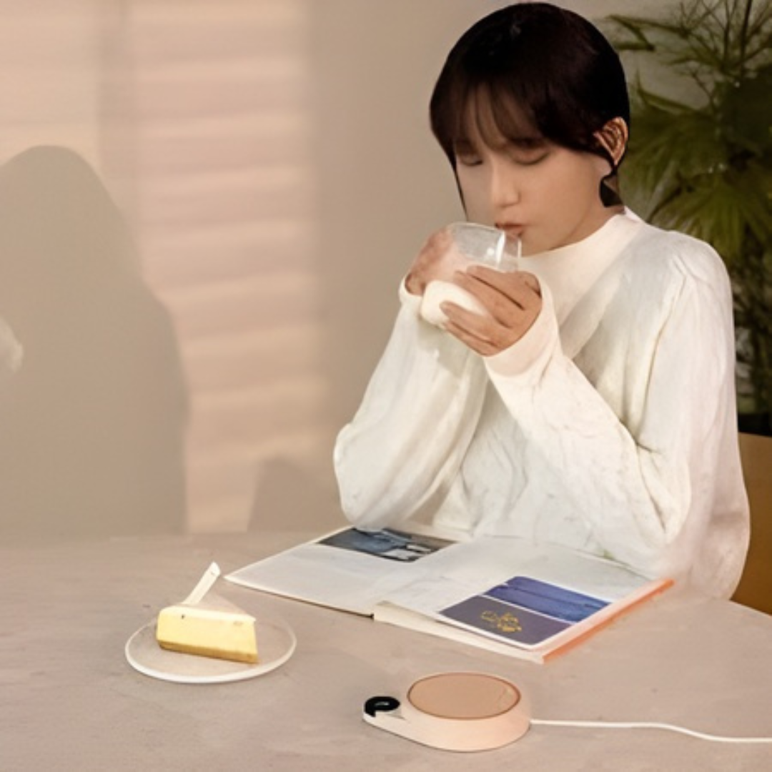 Picture of Xiaomi Youpin Sothing Diffusion Thermostatic Coaster Portable Automatic Mini Cup Warmer