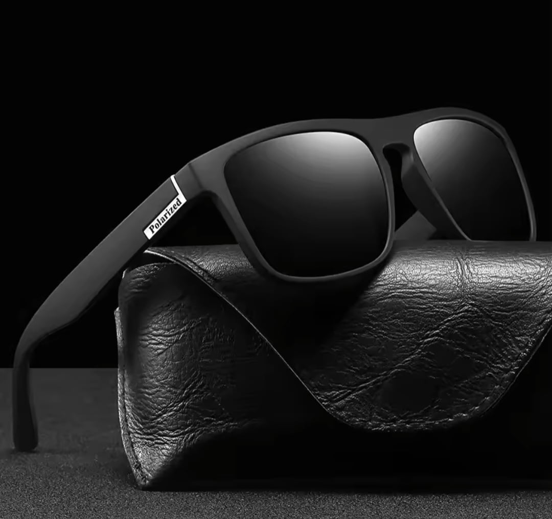 Picture of Fashion Square Polarized Sunglasses Men Women Classic Sports Outdoor Fishing Travel Colorful Sun Glasses