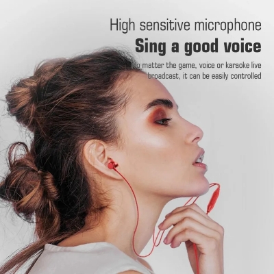 Picture of Original Lenovo 3.5mm HF130 In-ear Wired Earphone Sound Heavy Subwoofer Driver Stereo Earbuds Sports Headphone With Mic Headset