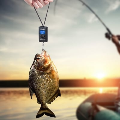 Picture of 10g-40kg Multifunctional Digital Scale Portable Electronic Scale For Fishing Luggage Weighting Hanging Weight Hook Scale Tool