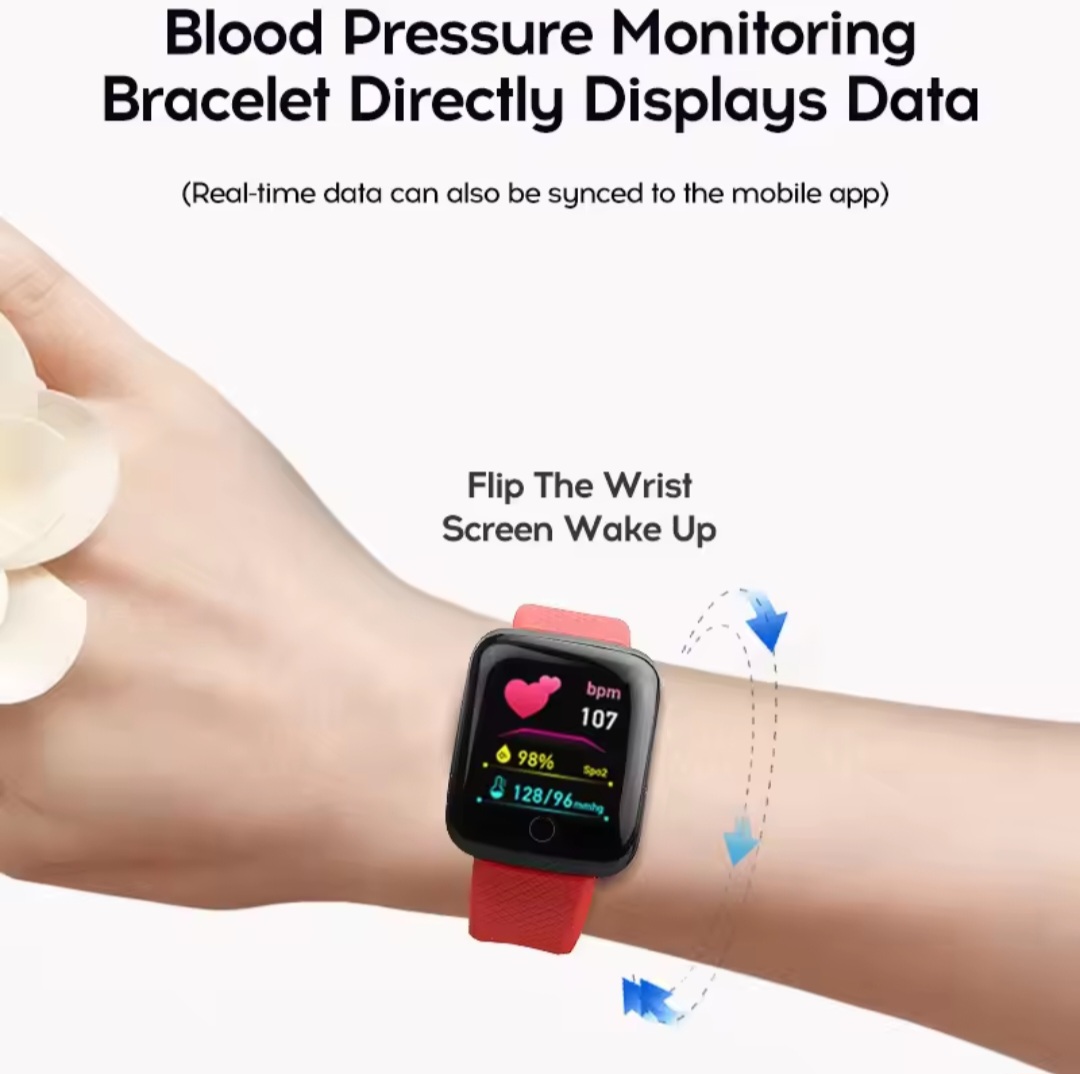 Picture of 116 Plus Smart Bracelet Heart Rate Monitor Fitness Tracker Waterproof Touch Screen