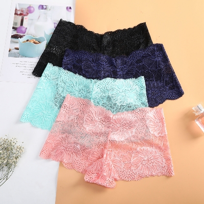 Picture of Sexy Underwear Large Size Women's Briefs Lace Knickers Underwear Soft Women's Underpants High Waist panties Comfortable Thong