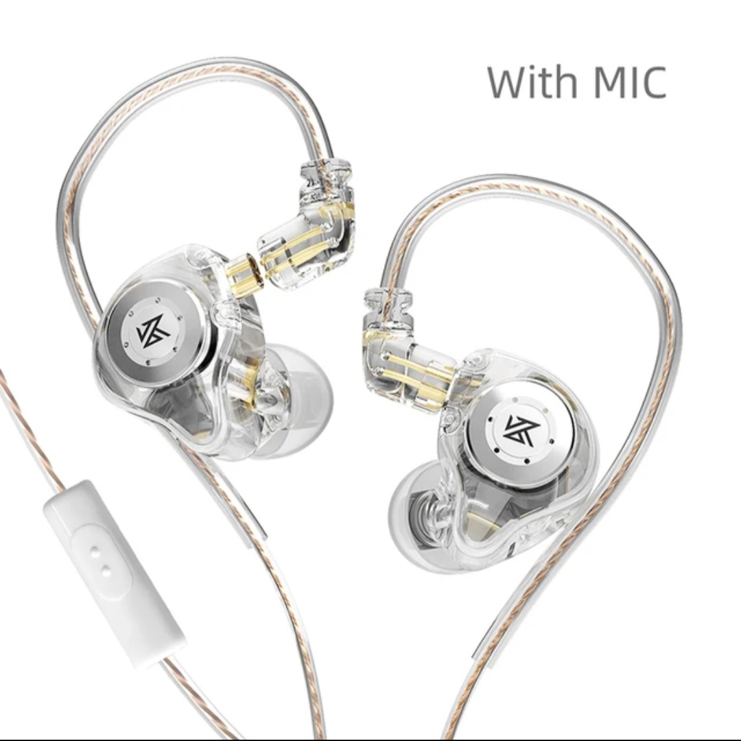 Picture of KZ EDX PRO Dynamic Earphones With Earphone Bag HIFI Bass Sport Earbuds In Ear Earphones Sport Noise Cancelling Headset