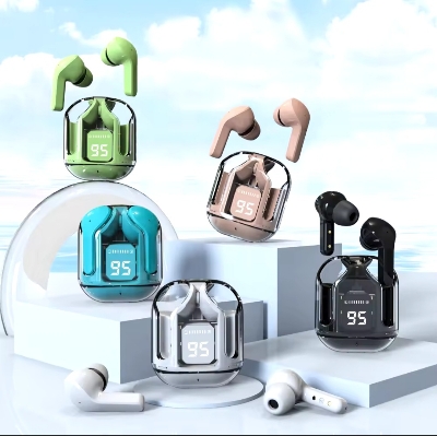 Picture of Simple HQAi H4 Tws Earphone Fashion Wireless Bluetooth 5.0 Headphones With Mic Noise Reduction Headsets Sport Gaming Headsets