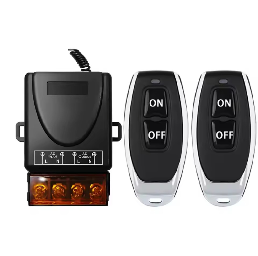 Picture of RF Wireless Remote Control Switch, 433MHz AC 220V Relay, Motor, Water Pump, Door Access System, Wireless Switch, Car Power Supply