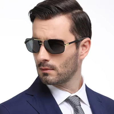 Picture of Polarized Ladies Sunglasses Men Gradient Lens Round Sun Glasses Square Luxury Brand Oculos Lunette De Soleil Femme