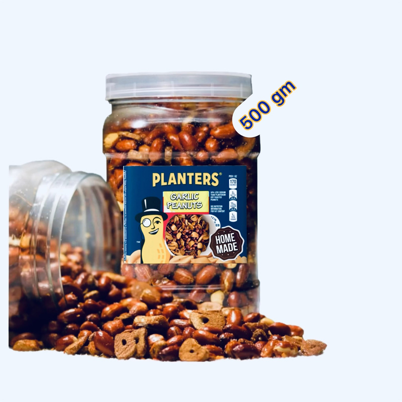 Picture of Crispy Garlic Peanuts -500 gm