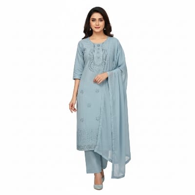Picture of Ladies 2 Piece Vangchur Febric – Premium Quality