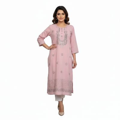 Picture of Ladies 2 Piece Vangchur Febric – Premium Quality